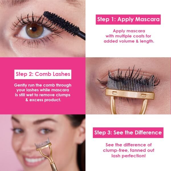 Perfectly Separated Lashes with GrandeLASH Comb - Image 4