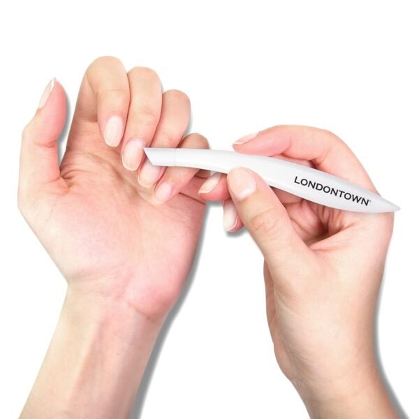 LONDONTOWN Cuticle Pusher Tool – Rubber Tip - Image 2