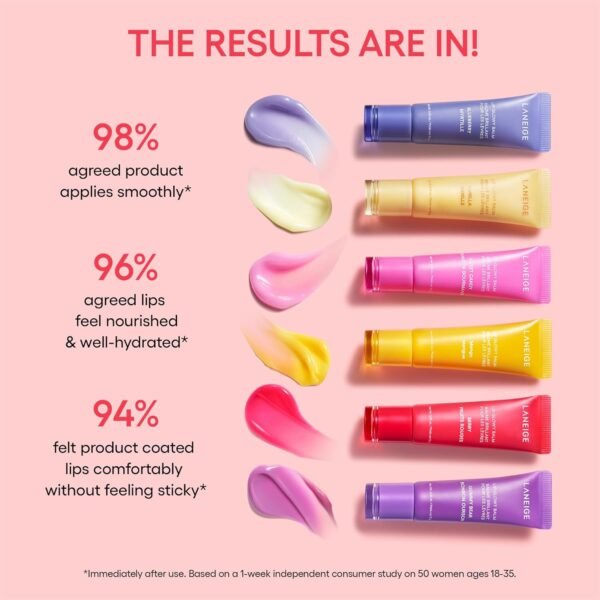 ⁦Laneige Lip Glowy Balm – Berry⁩ - الصورة ⁦7⁩